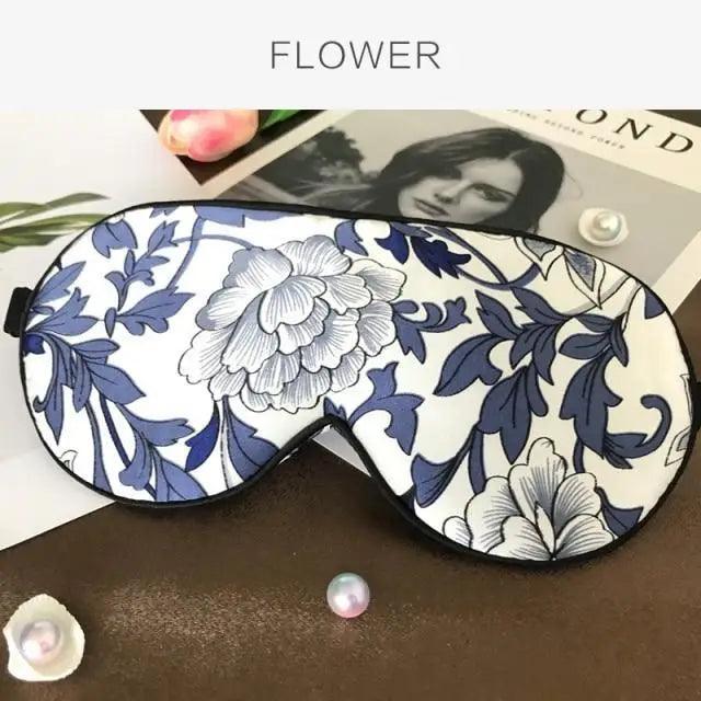 Super Smooth Mulberry Silk Sleep Eye Mask & Blindfold With Elastic Strap Travel Eye Patch Soft Nap Eye Patch Eye Cover Eyeshade for Night Sleeping Mask For Women