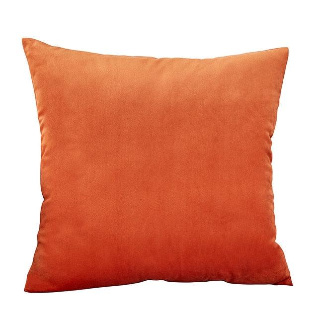Super Soft Cushion Cover Velvet Pillow Cover Living Room Velvet Decorative Throw Pillow Covers Soft Solid Square Cushion Case For Couch Home Decorative Pillows
