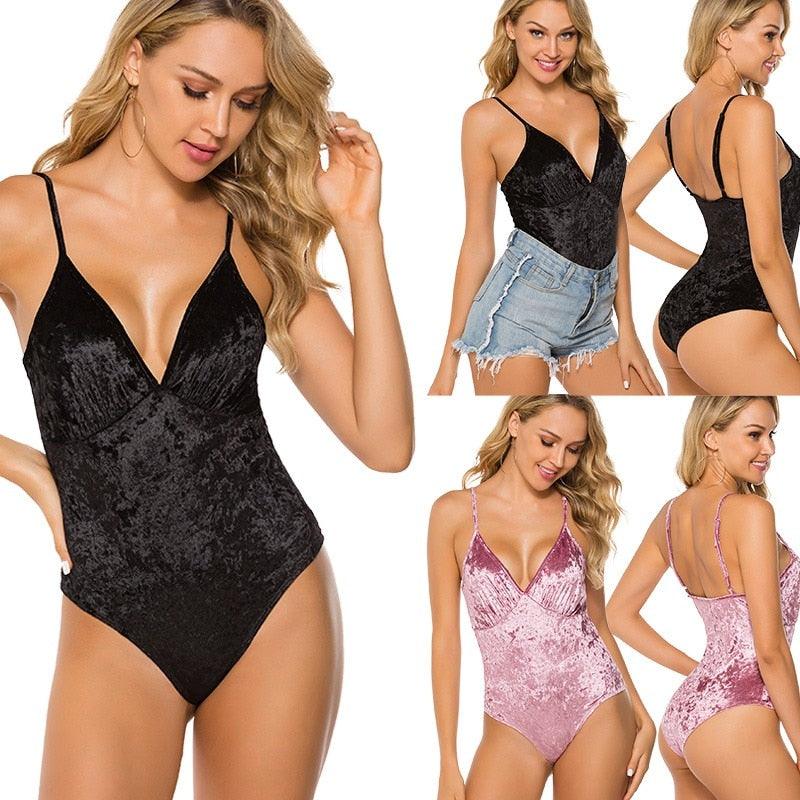 Swimsuit One Piece Backless Beach Swimwear Women One Piece Swimsuits Plunge V Neck Bathing Suits Lace up Monokini Strappy Cutout Swimwear Bikini Bathing Suit Push Up Women's Swimwear Bodysuit For Women