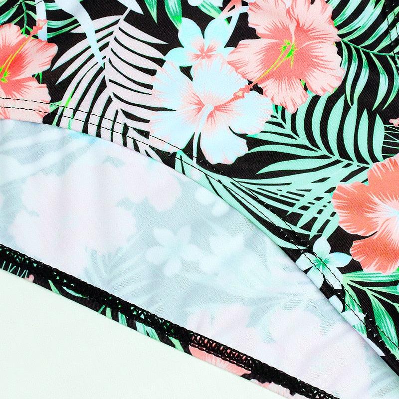 Swimwear Woman Swimsuit Bikini New Push Up Bikini Set Bathing Suit Women's Bikini Swimsuits Floral Printed Bathing Suits For Women 2 Piece Bikini Women Floral Print Beachwear Two Piece Suit