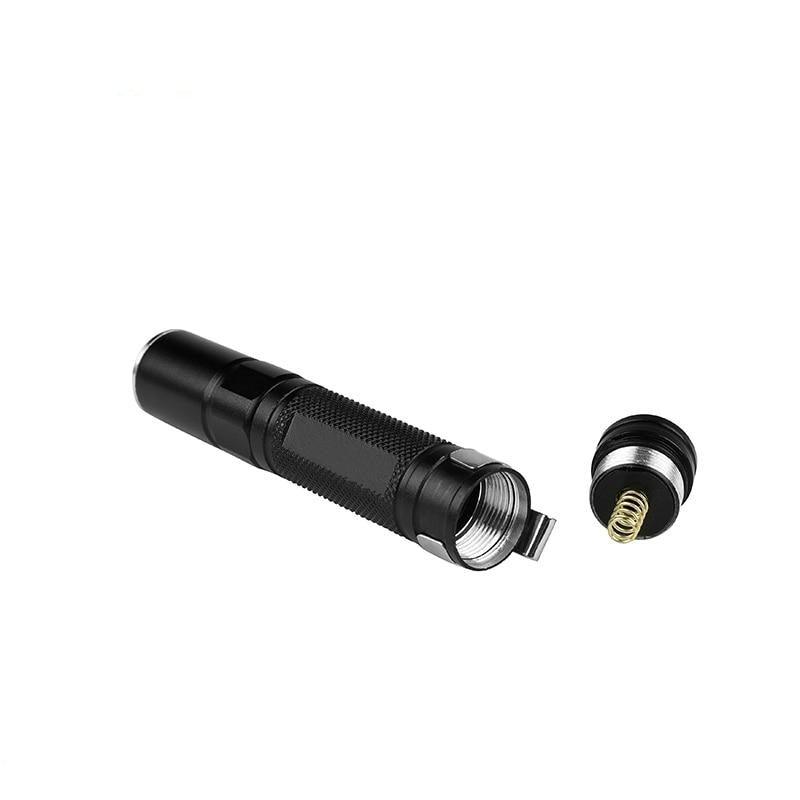 Tactical Adjustable Flashlight Super Bright LED Mini Flashlights With Belt Clip Waterproof Zoomable Mini Brightest Best Flashlights Portable Torch Powerful For Hiking Camping
