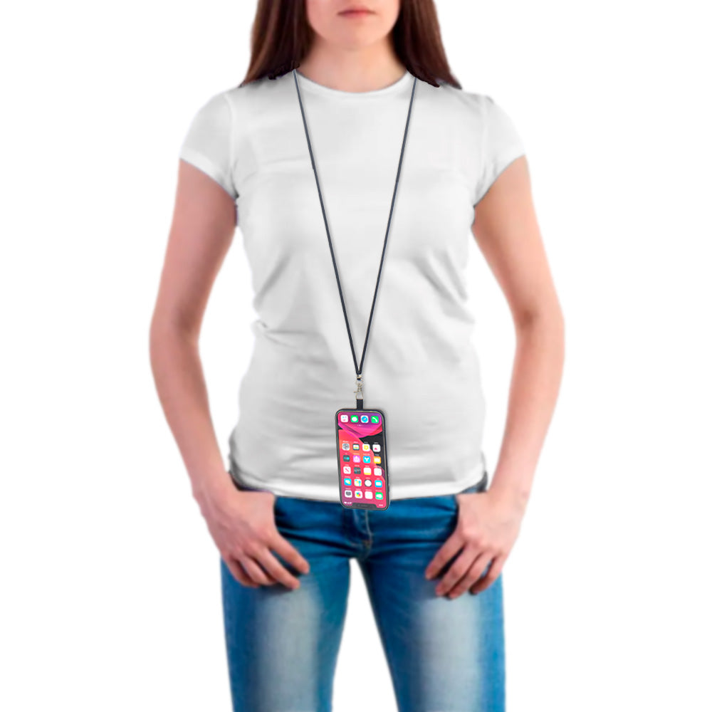 Phone Case Tether with Nylon Strap for Securing Smartphones with cases by GloDea
