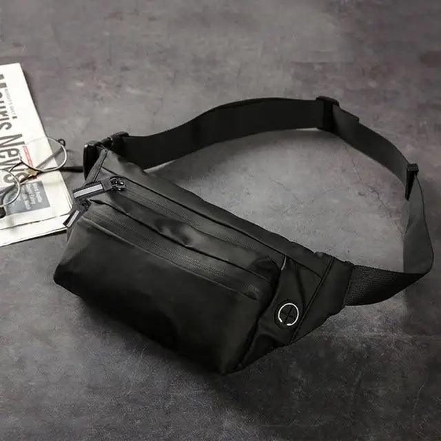 Trendy Premium Waterproof Lightweight Fanny Pack For Sport Gym Workout Travel Work Classic Large Capacity Unisex Belt Bags Hip Waist Packs
