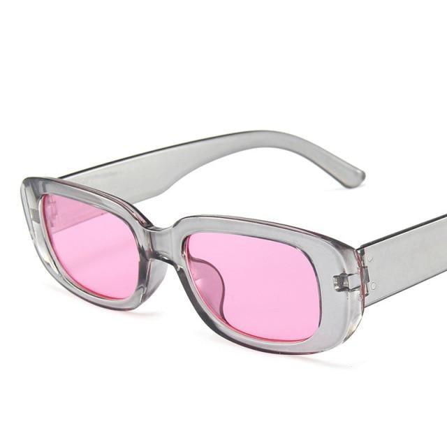 Trendy Rectangle Sunglasses for Women Narrow Square Frame Rectangle Sunglasses For Women New Luxury Glasses For Women/Men New Retro Style Sun Glasses for Men