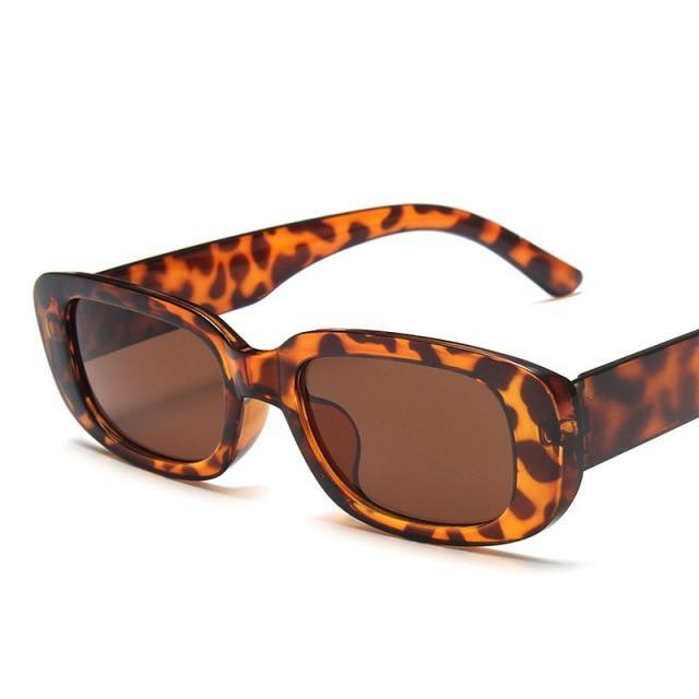 Trendy Rectangle Sunglasses for Women Narrow Square Frame Rectangle Sunglasses For Women New Luxury Glasses For Women/Men New Retro Style Sun Glasses for Men