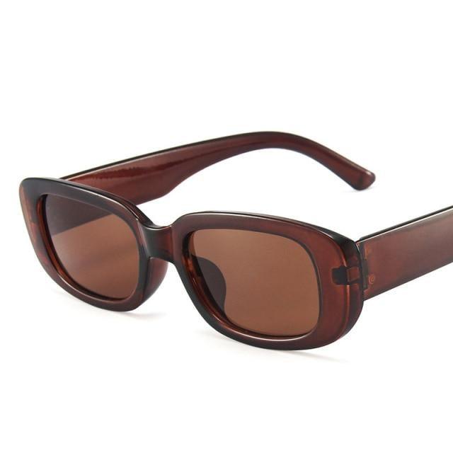 Trendy Rectangle Sunglasses for Women Narrow Square Frame Rectangle Sunglasses For Women New Luxury Glasses For Women/Men New Retro Style Sun Glasses for Men
