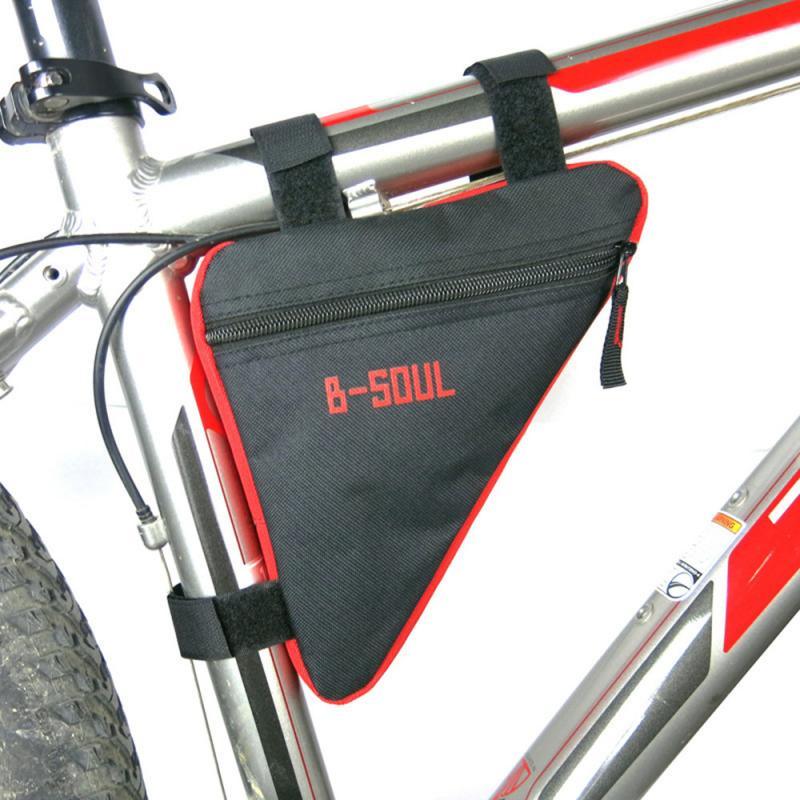 Triangle Bicycle Bag Road Bike Front Top Tube Frame Bag Bicycle Accessories Waterproof Durable Bike Bag Cycling Storage Bag Bike Storage Bag Triangle Bike Bag For Road Bike Top Tube Bike Frame Bag Pocket