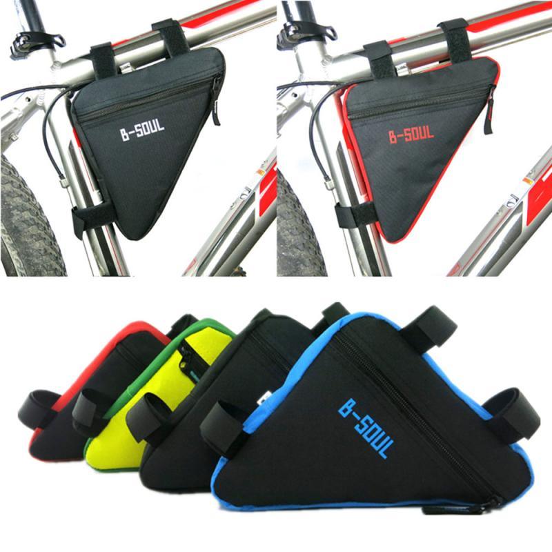 Triangle Bicycle Bag Road Bike Front Top Tube Frame Bag Bicycle Accessories Waterproof Durable Bike Bag Cycling Storage Bag Bike Storage Bag Triangle Bike Bag For Road Bike Top Tube Bike Frame Bag Pocket