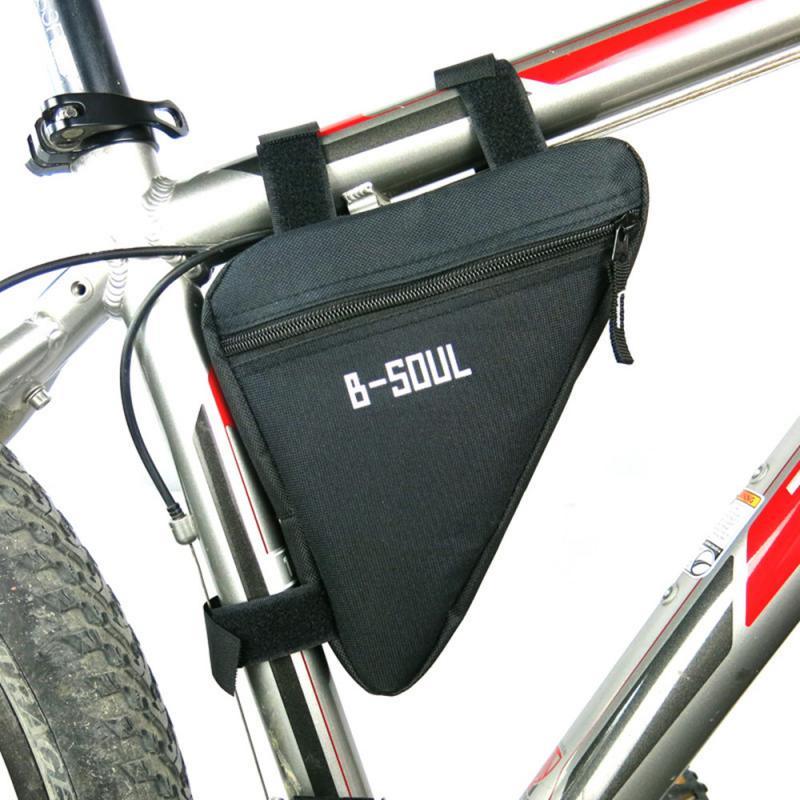 Triangle Bicycle Bag Road Bike Front Top Tube Frame Bag Bicycle Accessories Waterproof Durable Bike Bag Cycling Storage Bag Bike Storage Bag Triangle Bike Bag For Road Bike Top Tube Bike Frame Bag Pocket