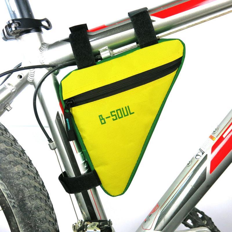 Triangle Bicycle Bag Road Bike Front Top Tube Frame Bag Bicycle Accessories Waterproof Durable Bike Bag Cycling Storage Bag Bike Storage Bag Triangle Bike Bag For Road Bike Top Tube Bike Frame Bag Pocket