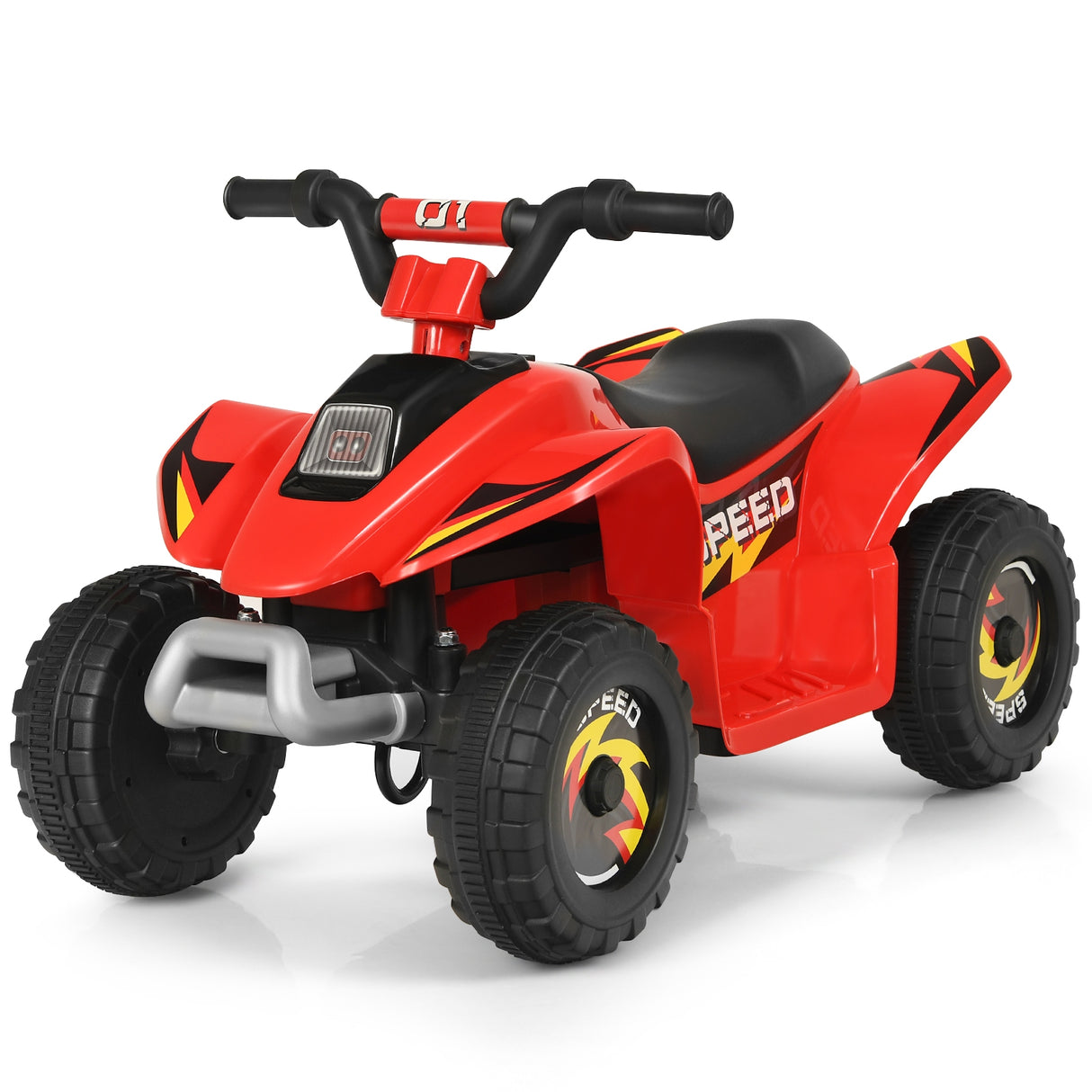 6V Kids Electric ATV 4 Wheels Ride-On Toy -Blue