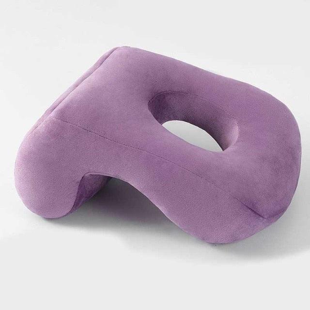 U-Shaped Desk Nap Pillow Neck Supporter Seat Cushion Headrest Travel Airplane Nap Pad with Arm Rest Travel Pillow for Neck and Head Comfort for Airplane Car and Desk Memory Foam Neck Pillow, Travel Pillow for Airplanes Car Camping Office School