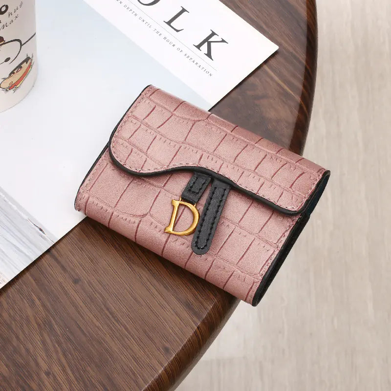 Luxury Leather Women's Clutch Wallet with Money Clip