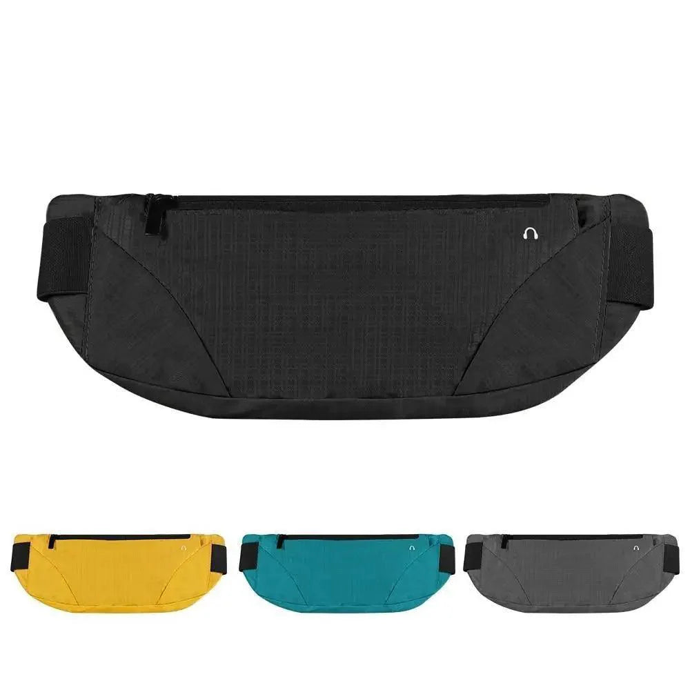 Unique Running Fanny Pack Sports Belt Bag Stylish Ultra Light Bounce Free Waist Pouch Bag Fitness Workout Belt Sport Waist Pack