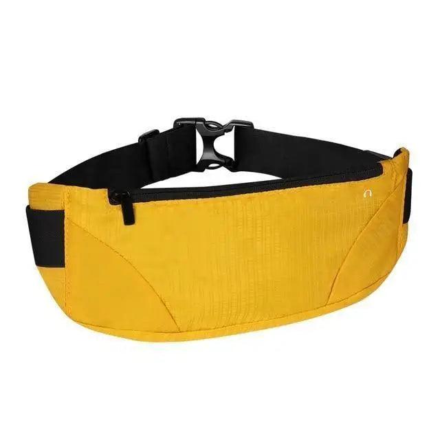 Unique Running Fanny Pack Sports Belt Bag Stylish Ultra Light Bounce Free Waist Pouch Bag Fitness Workout Belt Sport Waist Pack