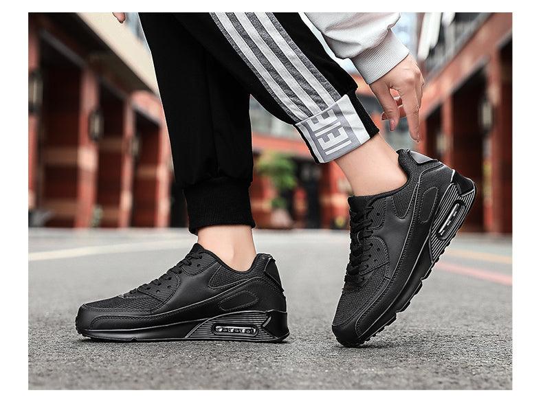 Unisex Air Cushion Sneakers Men's Colorful Casual Fashion Jogging Sneakers Outdoor Sports Sneakers Lace Up Unisex Walk Women's Air Athletic Running Sneakers