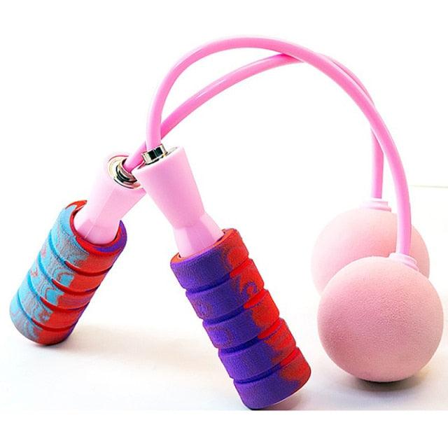 Unisex Fitness Jump Ropes With Counter Sports Fitness Adjustable Fast Speed Counting Jump Skip Rope Wire Calories Counting Cordless Rope Skipping For Adult Boys Girls
