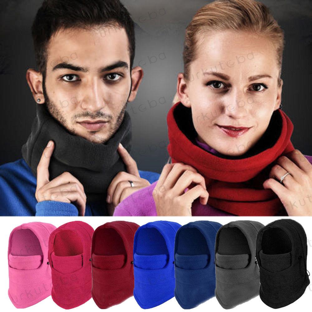 Unisex Polar Fleece Hood Hat Casual Beanie Ski Snow Cap Snood Scarf Warmer Thermal Neckerchief Drawstring Soft Balaclava Pullover Knitted Beanie for Adults Men Women Ski Caps New Balaclava Party Mask Hat Caps For Skiing Bicycle Cycling Outdoor Headwarmer