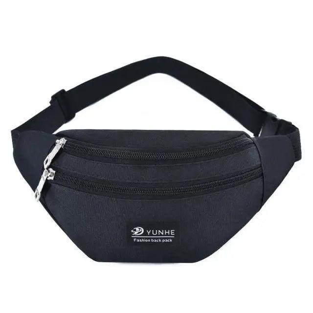 Unisex Retro Fanny Pack Unique Design Waist Bag Adjustable Belt Waterproof Travel Bag Sports Chest Bag
