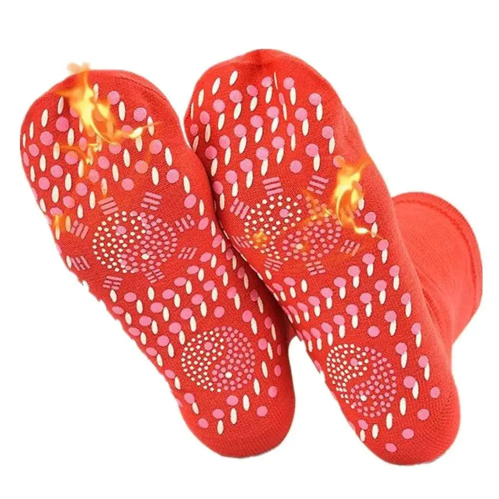 Unisex Self-heating Magnetic Socks Self-warming Comfortable Winter Warm Massage Soft Pain Relieve Socks