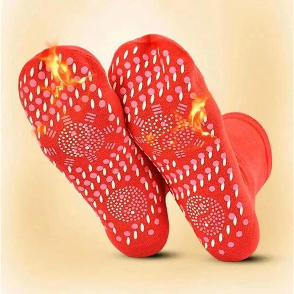 Unisex Self-heating Magnetic Socks Self-warming Comfortable Winter Warm Massage Soft Pain Relieve Socks