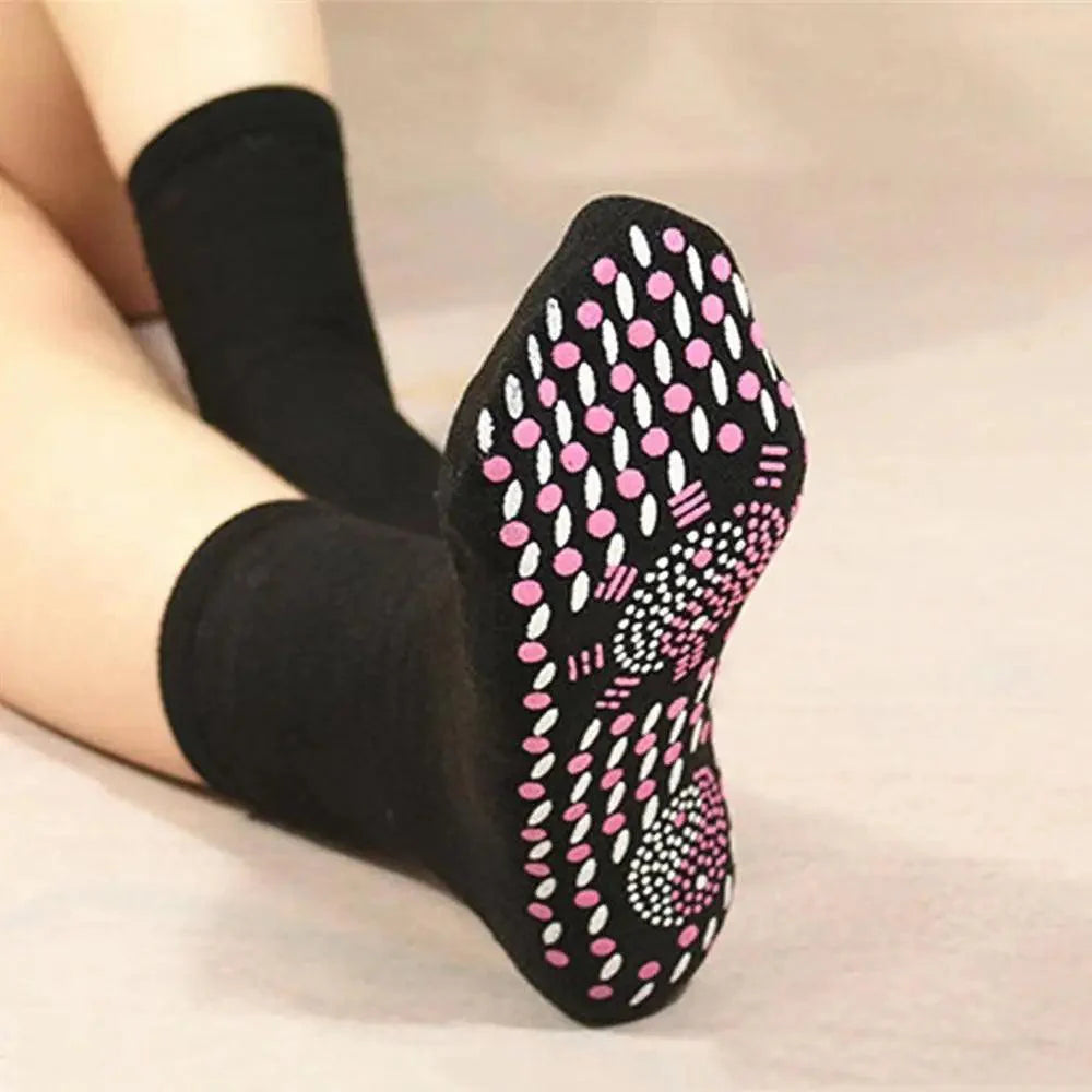 Unisex Self-heating Magnetic Socks Self-warming Comfortable Winter Warm Massage Soft Pain Relieve Socks