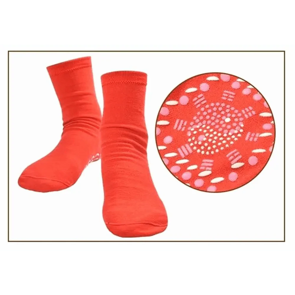 Unisex Self-heating Magnetic Socks Self-warming Comfortable Winter Warm Massage Soft Pain Relieve Socks