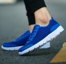 Unisex Summer Sneakers Breathable Casual Shoes Couple Fashion Lace Up Mens Mesh Flats Comfortable Walking Footwear Fashion New Lightweight Casual Sneakers