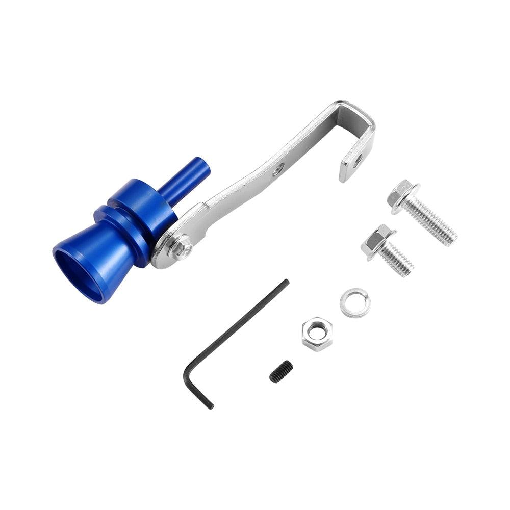Universal Sound Simulator Car Turbo Sound Whistle Vehicle Refit Device Exhaust Pipe Turbo Sound Whistle Car Turbo Muffler Aluminum Alloy Universal Turbo Sound Exhaust Muffler Pipe Whistle Car Roar Maker Aluminum Universal Auto Accessories