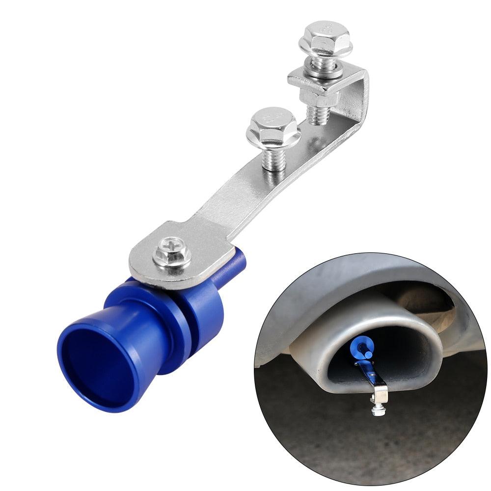 Universal Sound Simulator Car Turbo Sound Whistle Vehicle Refit Device Exhaust Pipe Turbo Sound Whistle Car Turbo Muffler Aluminum Alloy Universal Turbo Sound Exhaust Muffler Pipe Whistle Car Roar Maker Aluminum Universal Auto Accessories