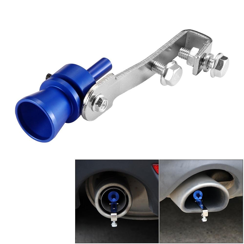 Universal Sound Simulator Car Turbo Sound Whistle Vehicle Refit Device Exhaust Pipe Turbo Sound Whistle Car Turbo Muffler Aluminum Alloy Universal Turbo Sound Exhaust Muffler Pipe Whistle Car Roar Maker Aluminum Universal Auto Accessories