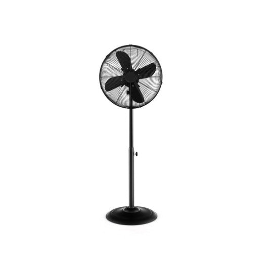 16 Inch Pedestal Standing Fan with 3 Speeds and Adjustable Height Black