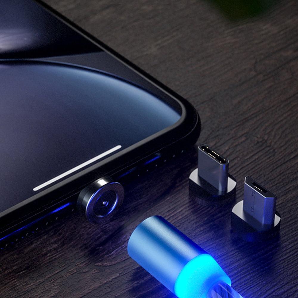 USB Phone Magnet Phone Charger Cord Cable Car Phone Charger Mobile USB Magnetic Cable Micro USB Phones Cable Car Data Line Streamer Data Cable Fast Charging 360 Degree Magnetic USB Magnetic Cable Micro USB Magnet Phone Charger Cord