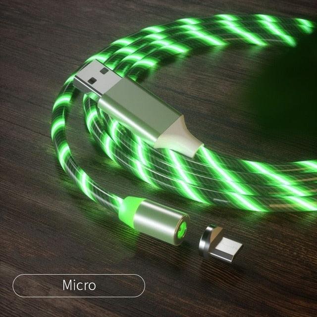 USB Phone Magnet Phone Charger Cord Cable Car Phone Charger Mobile USB Magnetic Cable Micro USB Phones Cable Car Data Line Streamer Data Cable Fast Charging 360 Degree Magnetic USB Magnetic Cable Micro USB Magnet Phone Charger Cord