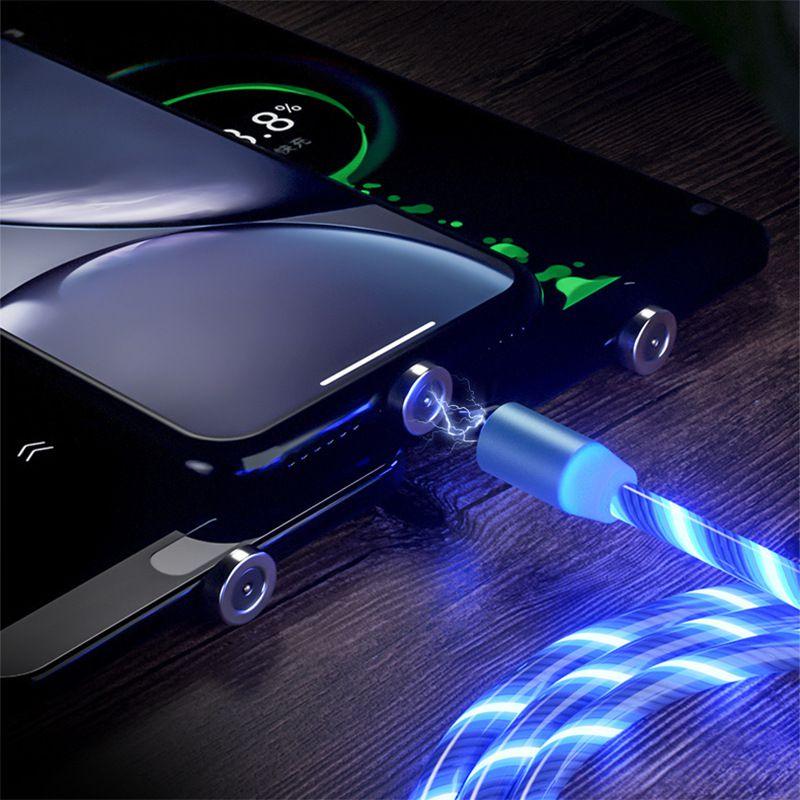 USB Phone Magnet Phone Charger Cord Cable Car Phone Charger Mobile USB Magnetic Cable Micro USB Phones Cable Car Data Line Streamer Data Cable Fast Charging 360 Degree Magnetic USB Magnetic Cable Micro USB Magnet Phone Charger Cord