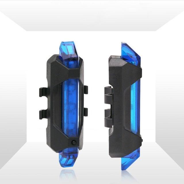 USB Rechargeable 3 Mode Bicycle Front Light Lamp Bike Headlight Cycling LED Powerful Bicycle Front Headlight Waterproof Bike Headlight End Tail Light Set 300 Lumen
