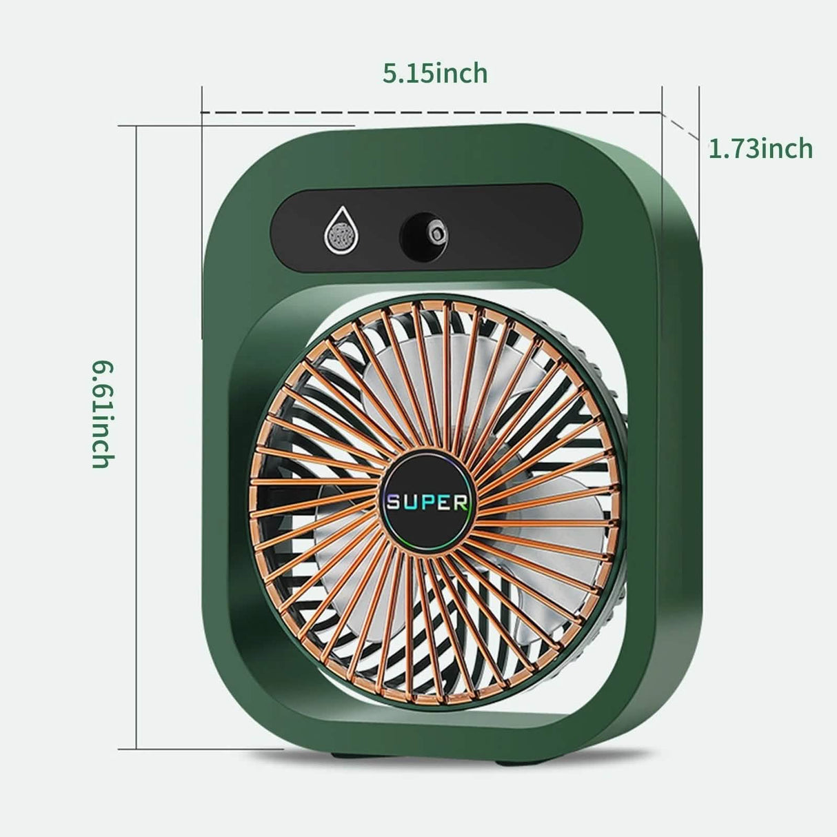 USB Rechargeable Desktop Spray Fan