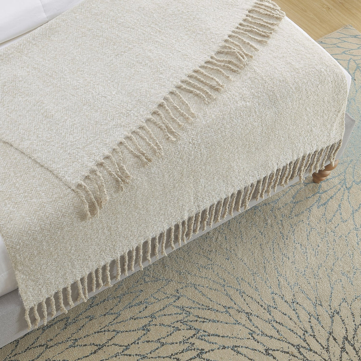 Samara Faux Mohair Throw