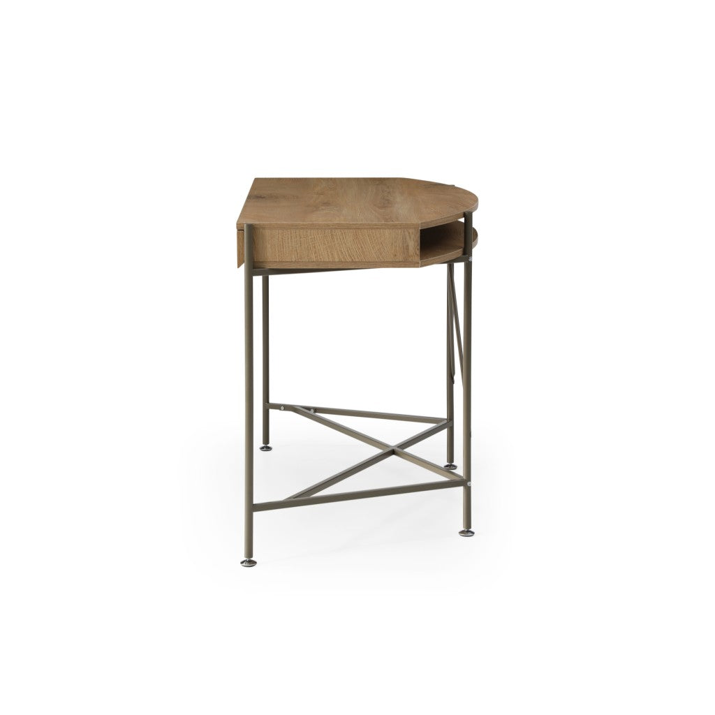 Kenia Writing Desk with 2 Drawers