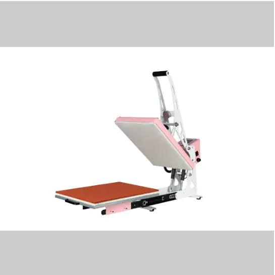 Semi -automatic Heat Press Heat Press Machine For T Shirts, Sublimation Transfer Machine With Auto Open Slide- Out Lower Platen