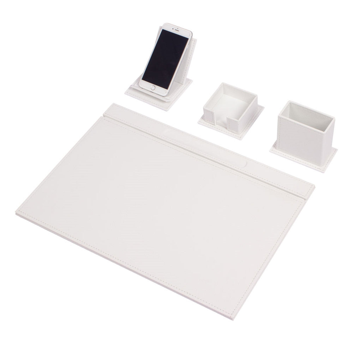MOOG Luxury Desk Set-4 Accessories- Black - 4 PCS