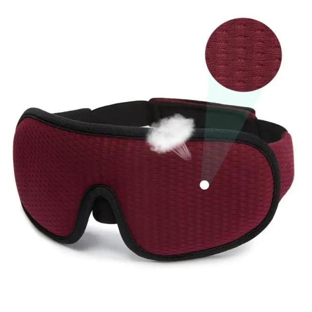 Vintage Blocking Light Sleeping Eye Mask Soft Padded Travel Shade Cover Cool Style Blindfold Eye Cover Sleep Mask Eye Patch For Men Women
