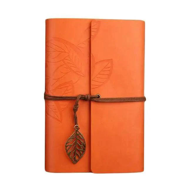 Vintage PU Leather Diary Notebook Journal Retro Book Traveler Planners Office School Supplies