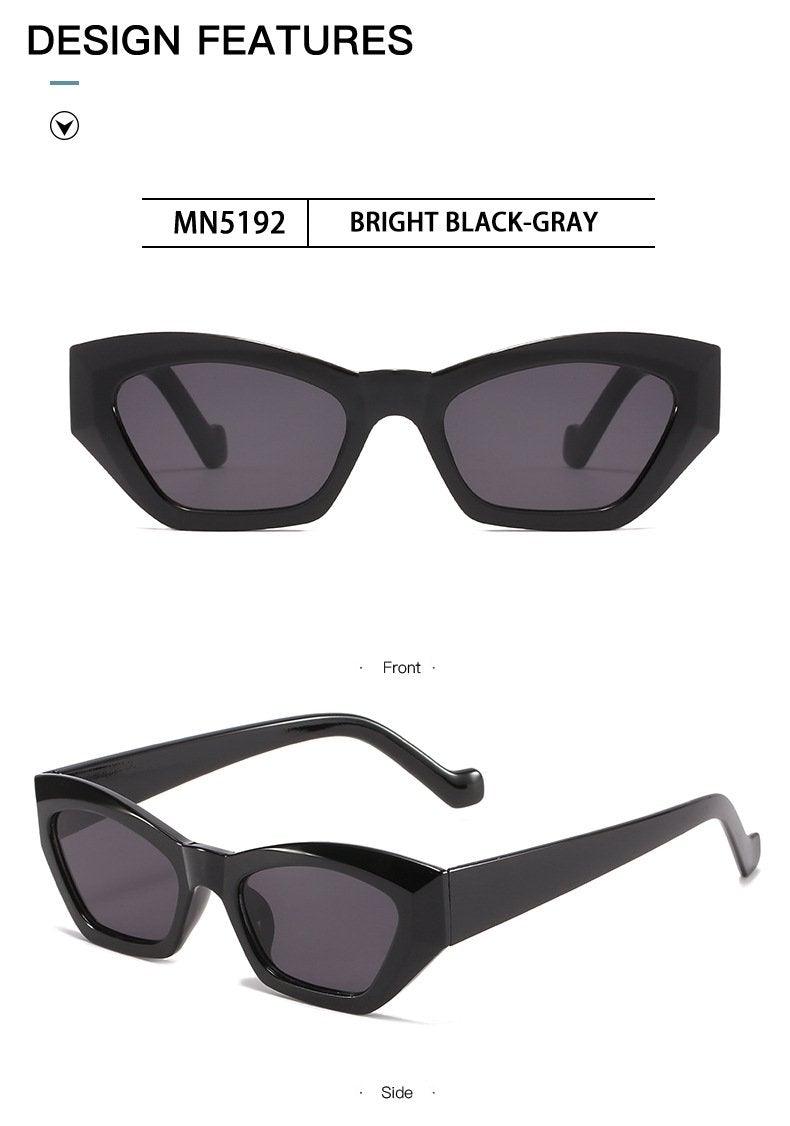 Vintage Style Retro Style Women Sunglasses New Irregular Glasses For Women Eyewear For Women Sunglasses Women Men Vintage Square Glasses