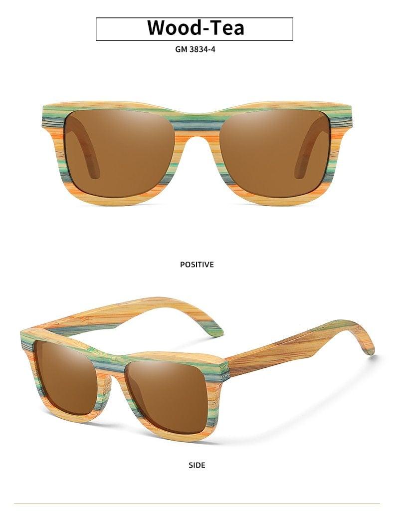 Vintage Wooden Frame Summer Wood Sunglasses Polarized For Women And Men Vintage Design Wooden Sun Glasses Sunglasses For Men