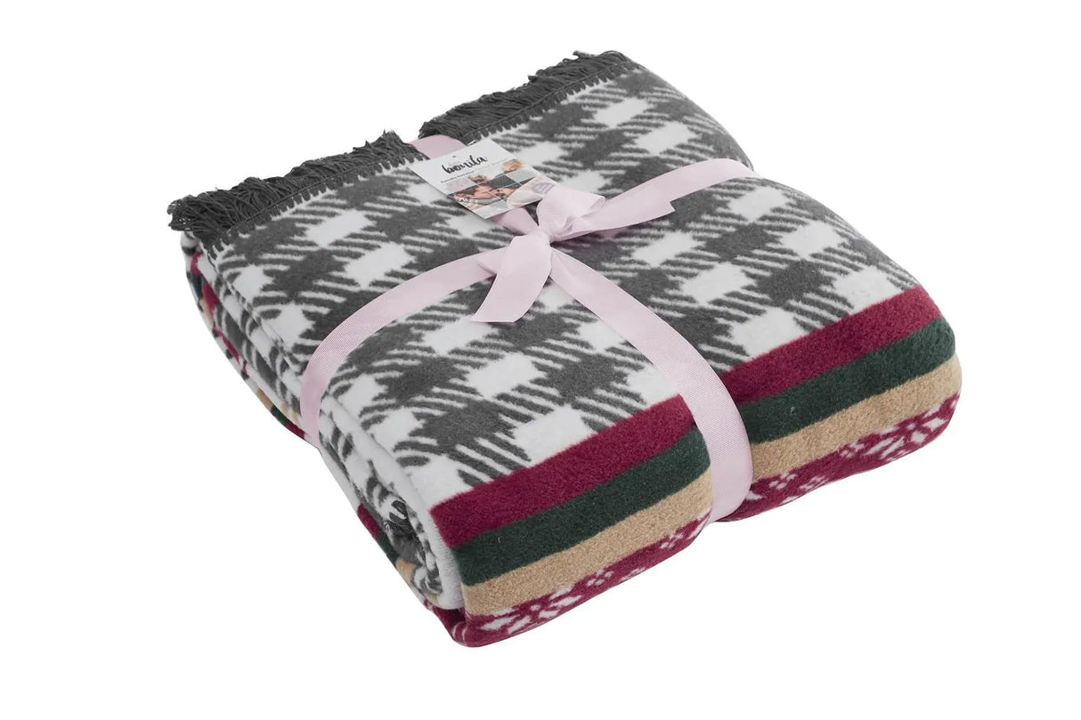 Dolce Bonita Home Double Cotton Blanket Adali