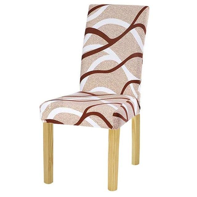 Washable Anti-dust Seat Slipcover Chair Cover Stretch Spandex Chair Covers Elastic Multifunctional Dining Furniture Seat Cover Home Decor For Dining Room Washable Spandex Kitchen Chair Covers for Dining Room Christmas Decoration
