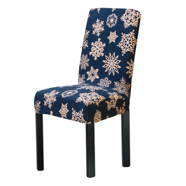 Washable Anti-dust Seat Slipcover Chair Cover Stretch Spandex Chair Covers Elastic Multifunctional Dining Furniture Seat Cover Home Decor For Dining Room Washable Spandex Kitchen Chair Covers for Dining Room Christmas Decoration