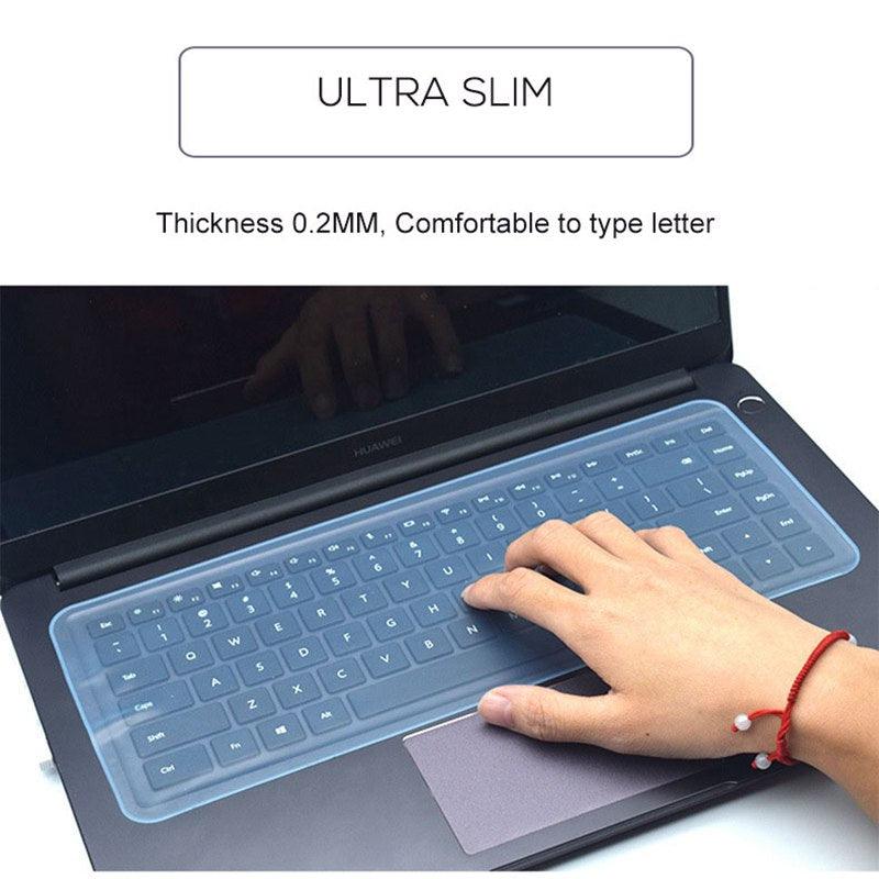 Waterproof Laptop Keyboard protective 10 11 12 13 14 15 17 inch Silicone Transparent Protective Film Keyboard Dustproof Film Gaming Laptop Keyboard Skin Protector For Gaming Lovers