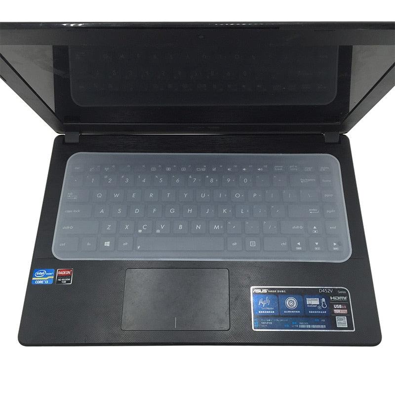 Waterproof Laptop Keyboard protective 10 11 12 13 14 15 17 inch Silicone Transparent Protective Film Keyboard Dustproof Film Gaming Laptop Keyboard Skin Protector For Gaming Lovers